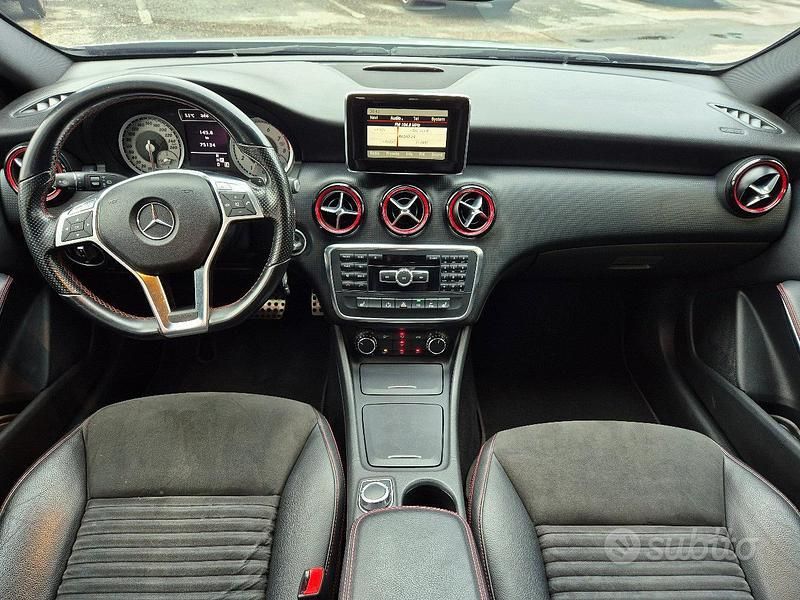 Usata Mercedes A250 AMG 211 CV (155 kW) 2012 Grigio Berlina