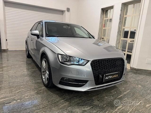 Usata Audi A3 Business 110 CV (80 kW) 2015 Grigio Berlina
