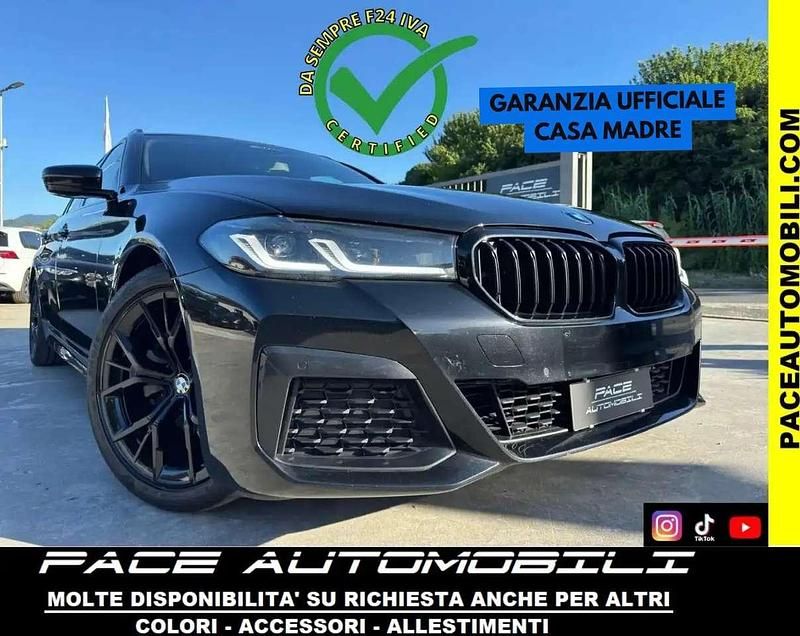 Nero Usata 2023 BMW 520 M Sport Station wagon | 44.800 € (Ottimo prezzo) - Immagine 1/3