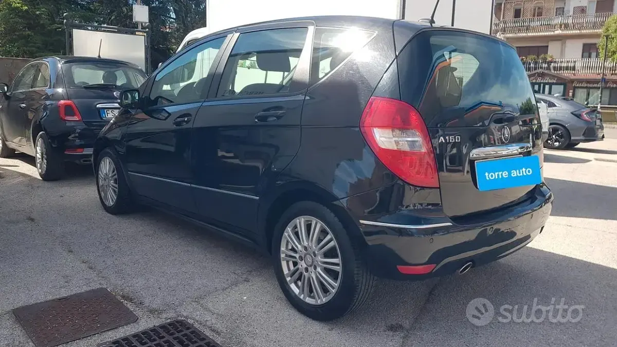 Usata Mercedes A160 Avantgarde 95 CV (69 kW) 2010 Nero Berlina