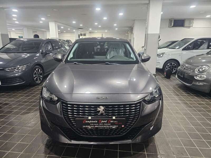 Usata Peugeot 208 Allure 102 CV (75 kW) 2022 Dark metal grey Utilitaria