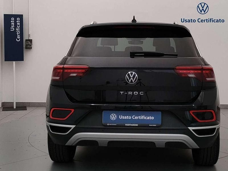 Usata VW T-Roc Style 150 CV (110 kW) 2022 Nero SUV