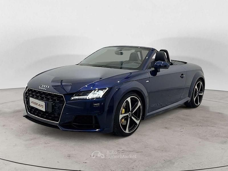 Usata Audi TT Roadster Ambiente 245 CV (180 kW) 2021 Blu/azzurro Cabrio