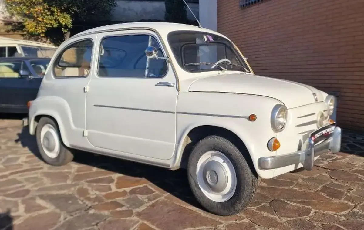 Usata Fiat 600D 29 CV (21 kW) 1962 Bianco Utilitaria