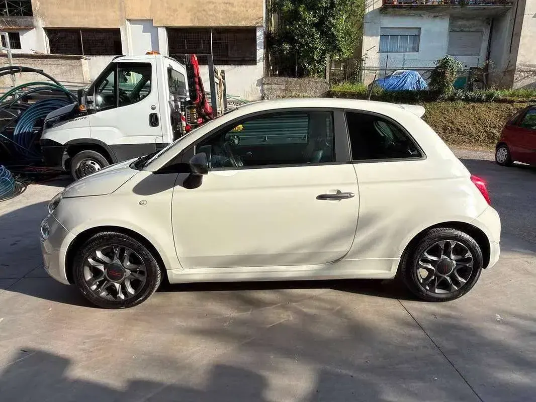 Usata Fiat 500 Sport 69 CV (50 kW) 2017 Bianco Utilitaria