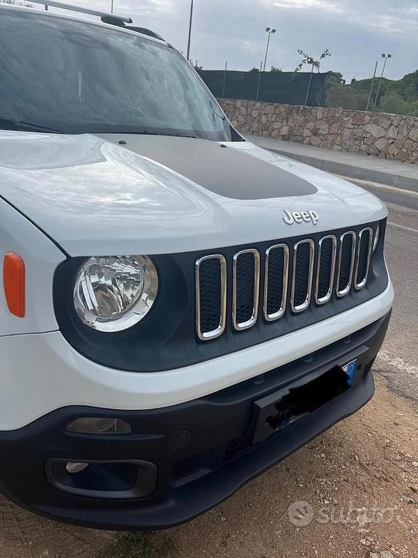 Usata Jeep Renegade Longitude 120 CV (88 kW) 2015 Bianco SUV