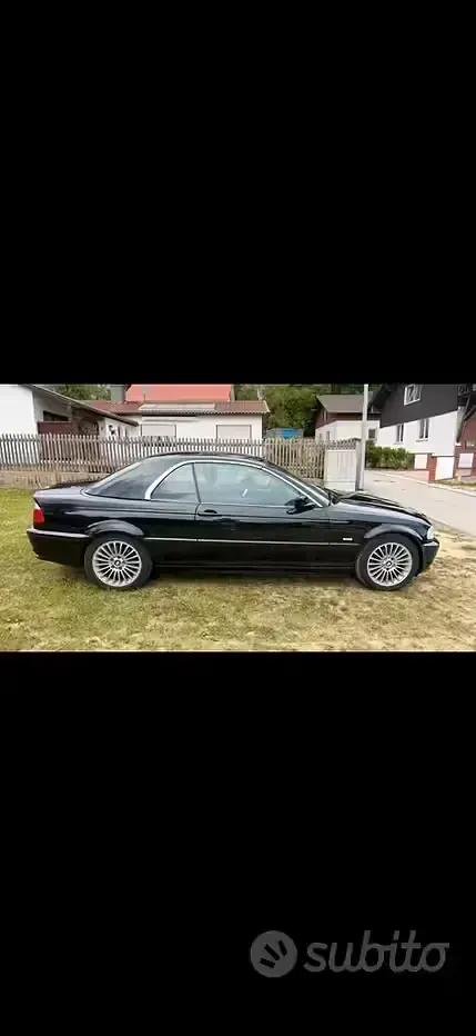 Usata BMW 330 Cabriolet 231 CV (169 kW) 2001 Nero Cabrio