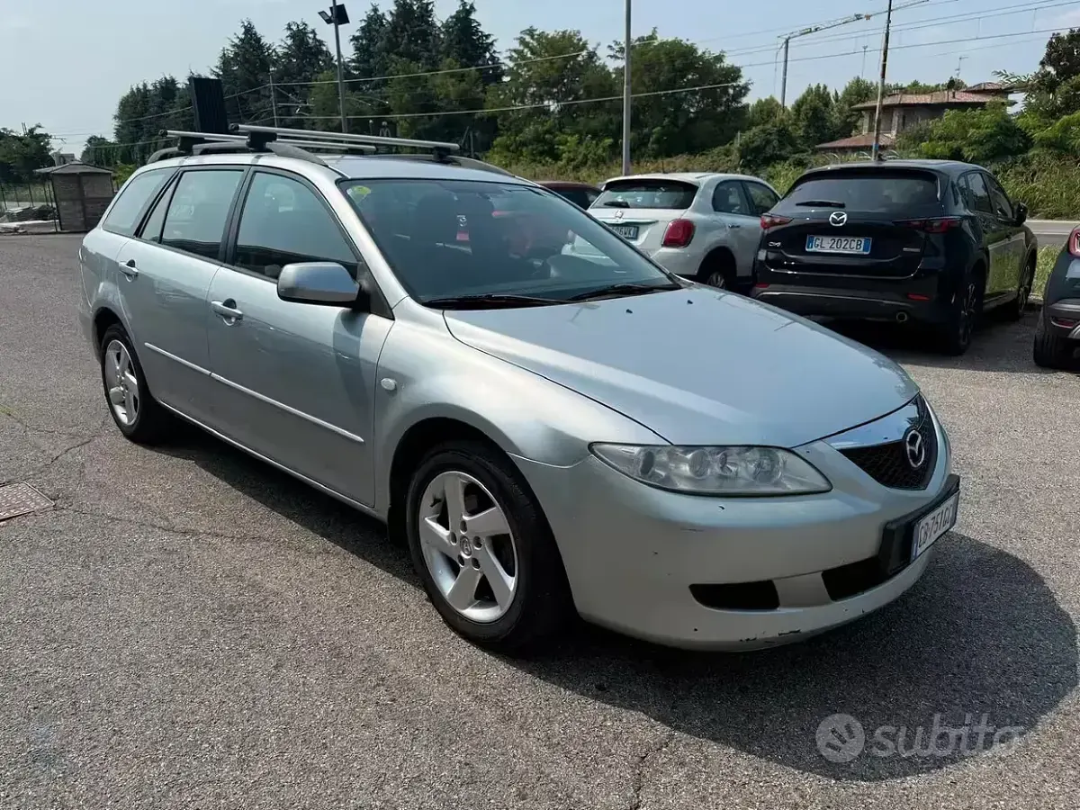Usata Mazda 6 Touring 136 CV (100 kW) 2005 Grigio Station wagon