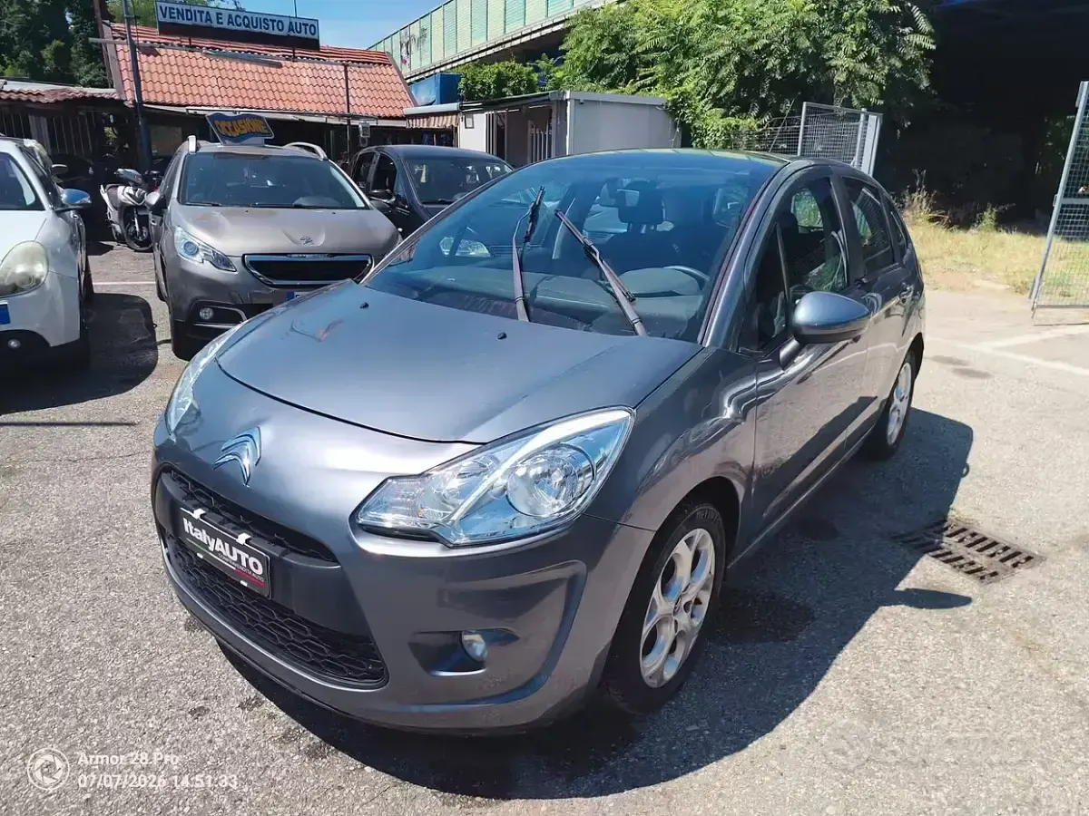 Usata Citroën C3 Exclusive 68 CV (50 kW) 2011 Grigio Berlina