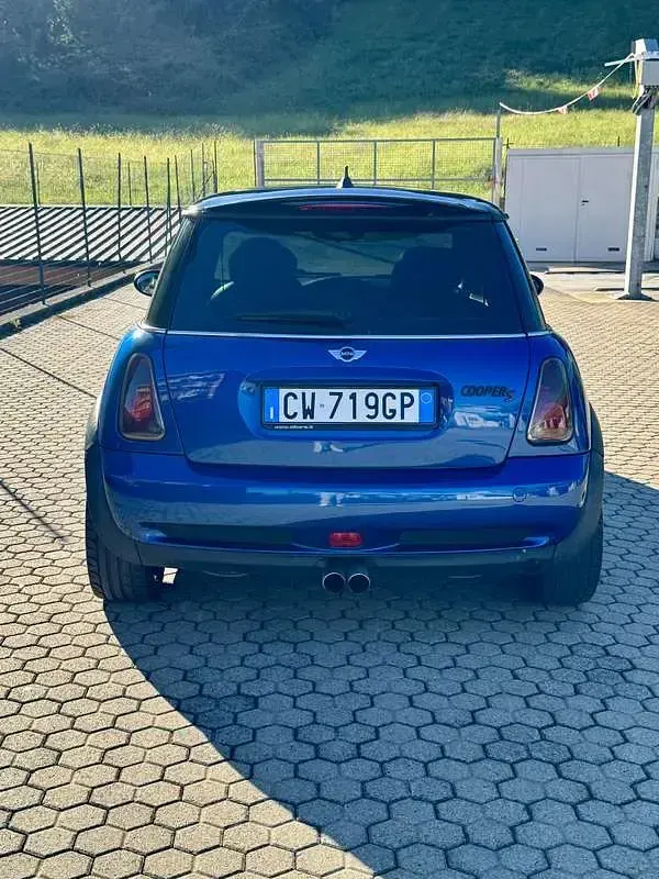 Usata Mini Cooper S 170 CV (125 kW) 2005 Blu/azzurro Utilitaria