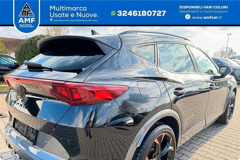 Usata Cupra Formentor VZ 149 CV (109 kW) 2022 Nero SUV