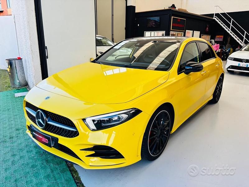 Usata Mercedes A200 Executive 163 CV (119 kW) 2021 Giallo Berlina
