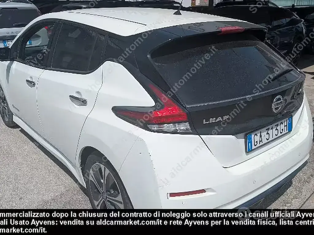 Usata Nissan Leaf 89 kW (122 CV) 2020 Bianco Utilitaria
