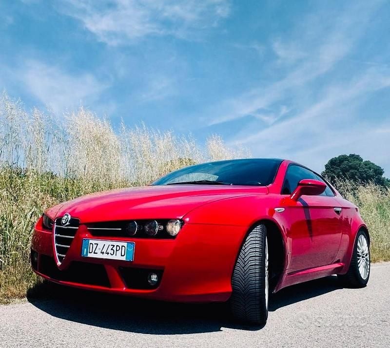 Usata Alfa Romeo Brera 200 CV (147 kW) 2009 Rosso Coupé