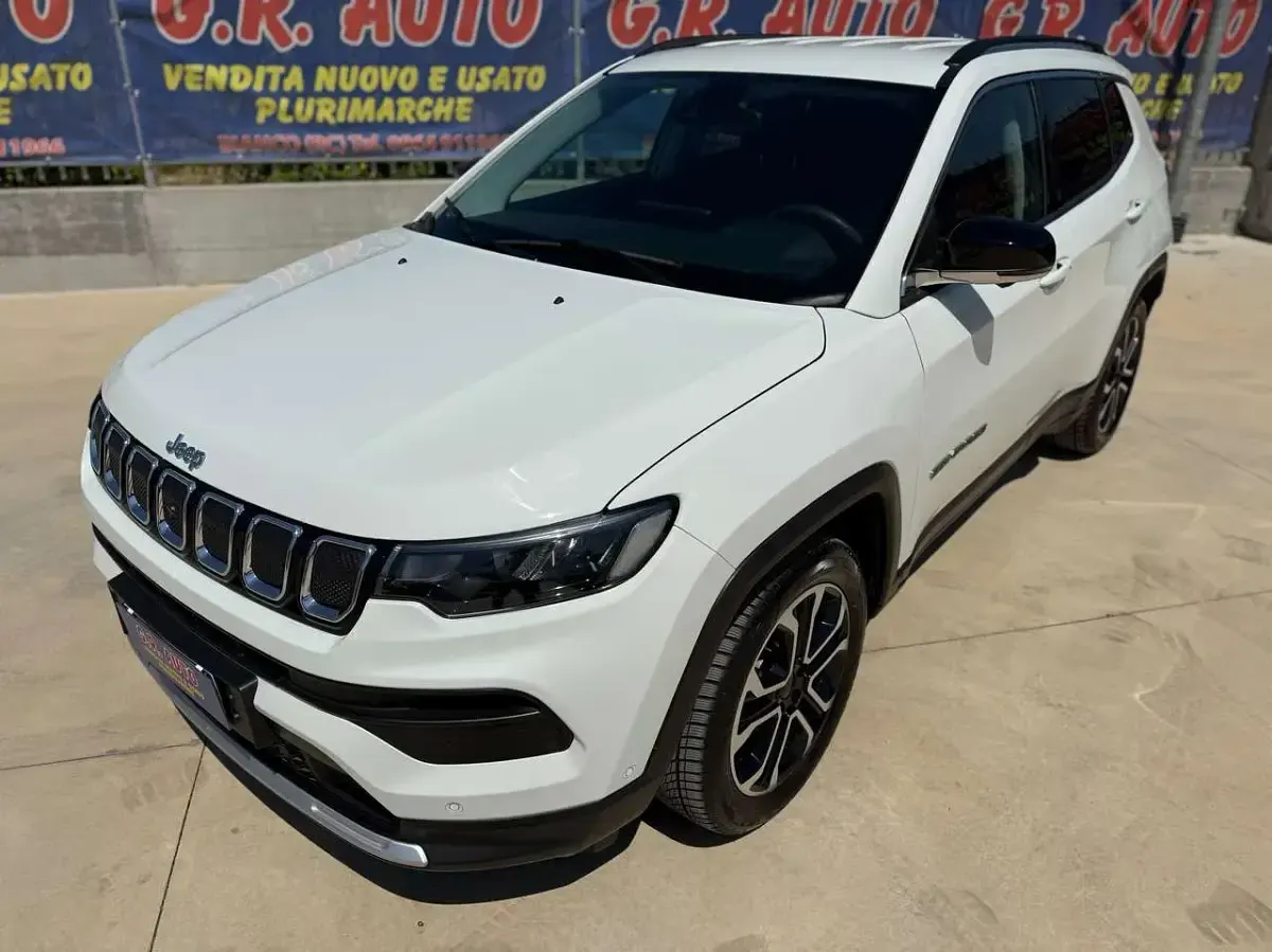Usata Jeep Compass Limited 131 CV (96 kW) 2021 Bianco SUV
