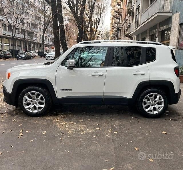 Usata Jeep Renegade Limited 140 CV (102 kW) 2017 Bianco SUV