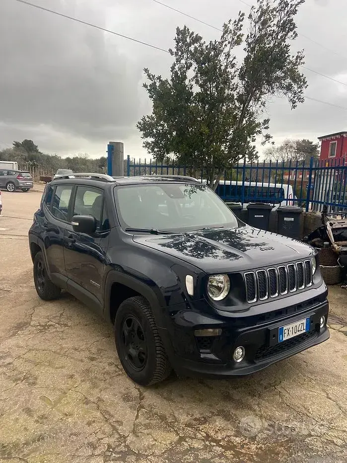 Usata Jeep Renegade Limited 140 CV (102 kW) 2019 Blu SUV
