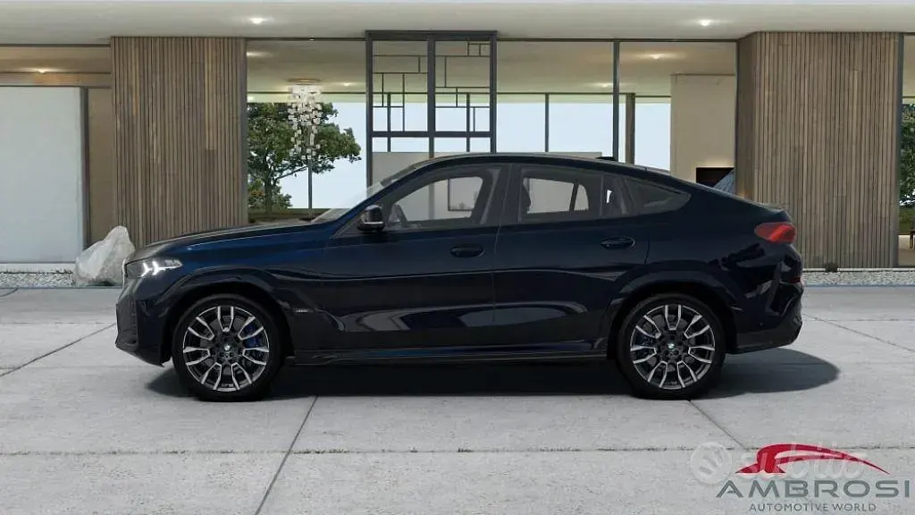 Nuova BMW X6 M Sport 530 CV (389 kW) 2026 Nero SUV