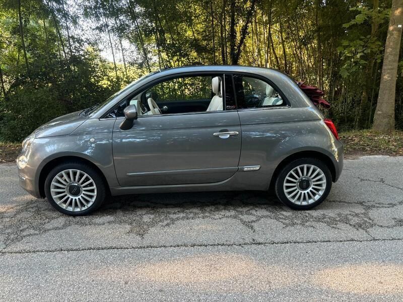 Usata Fiat 500C Lounge 69 CV (50 kW) 2018 Grigio Cabrio