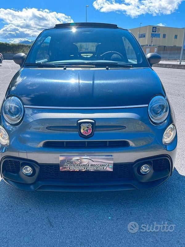 Usata Abarth 595C Competizione 180 CV (132 kW) 2018 Grigio Cabrio