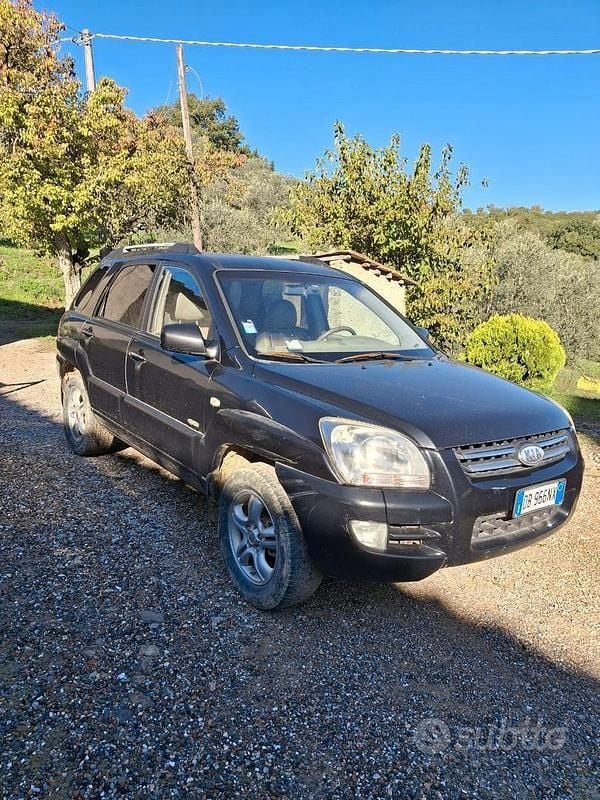Usata Kia Sportage 2006 Nero SUV