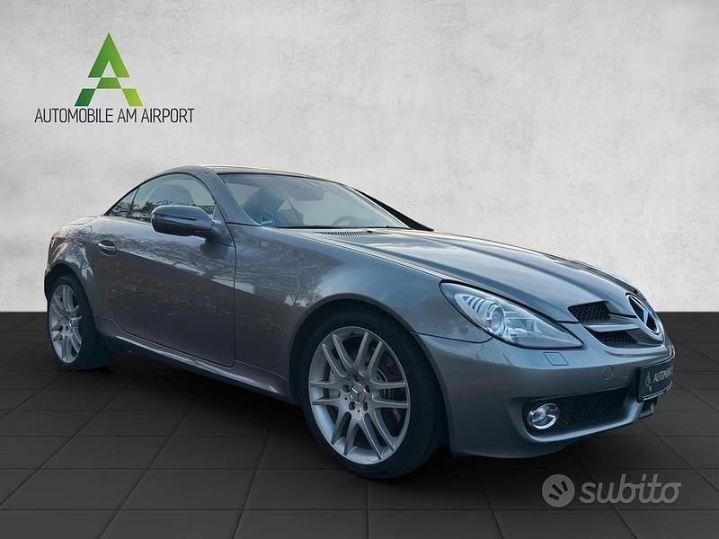 Grigio Usata 2008 Mercedes SLK200 Cabrio | 12.900 € (Ottimo prezzo) - Immagine 1/4