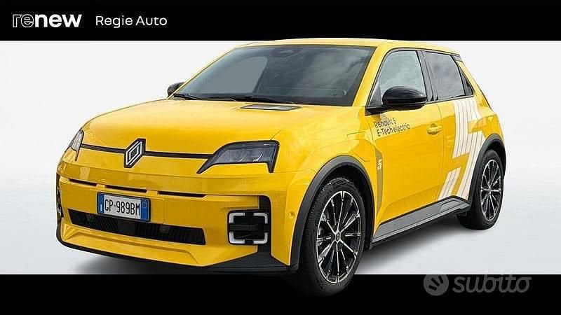Usata Renault 5 E-Tech Komfort 2025 Giallo Berlina
