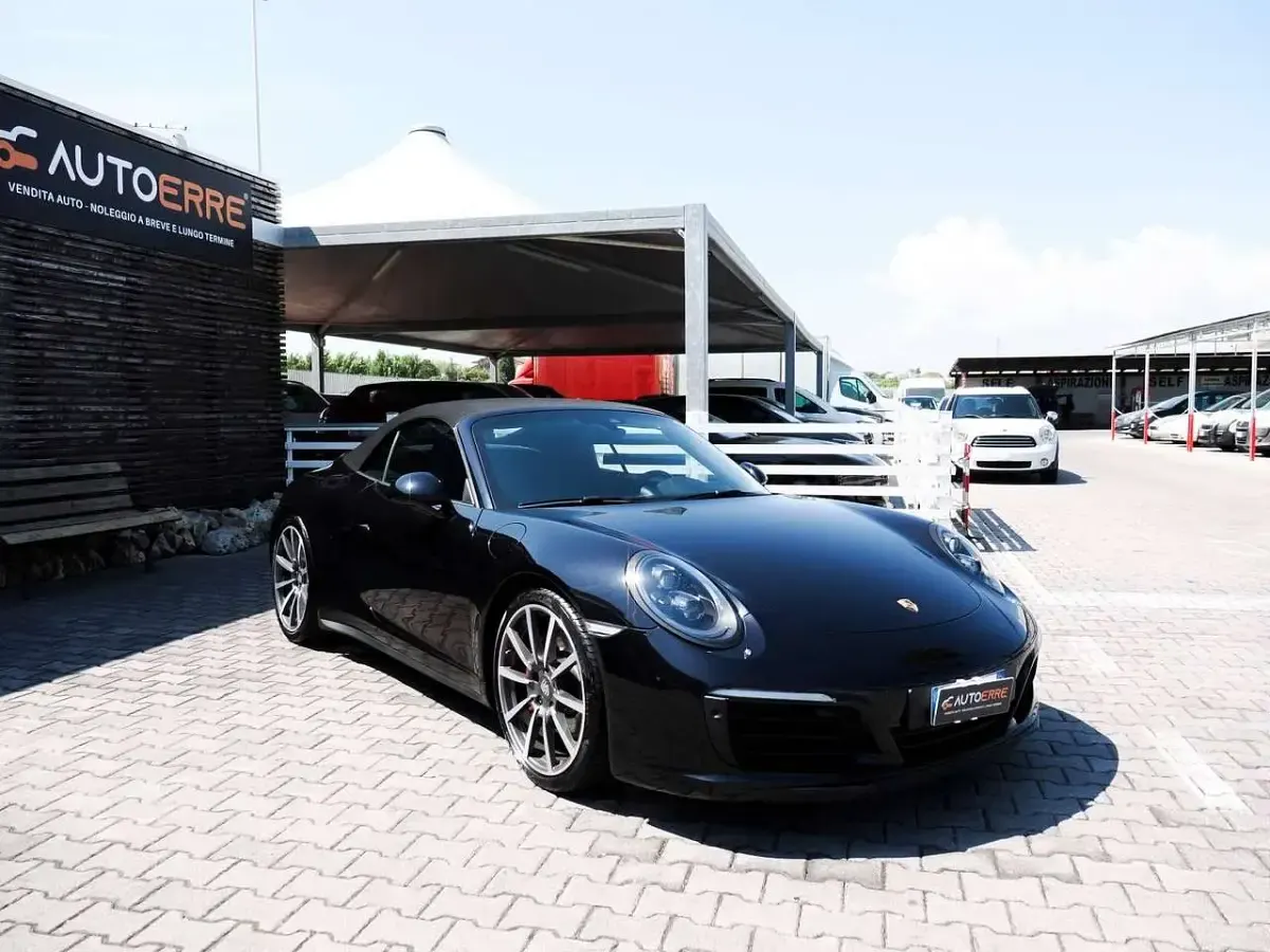 Usata Porsche 991 420 CV (308 kW) 2016 Nero Cabrio