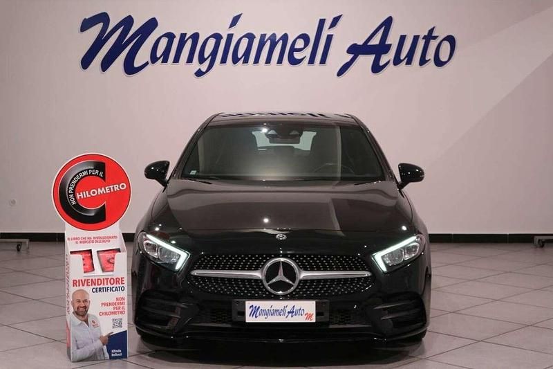 Usata Mercedes A180 Premium 116 CV (85 kW) 2018 Nero Berlina