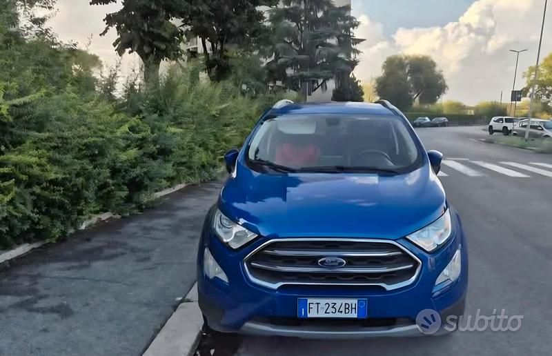 Usata Ford Ecosport 100 CV (73 kW) 2018 Blu SUV