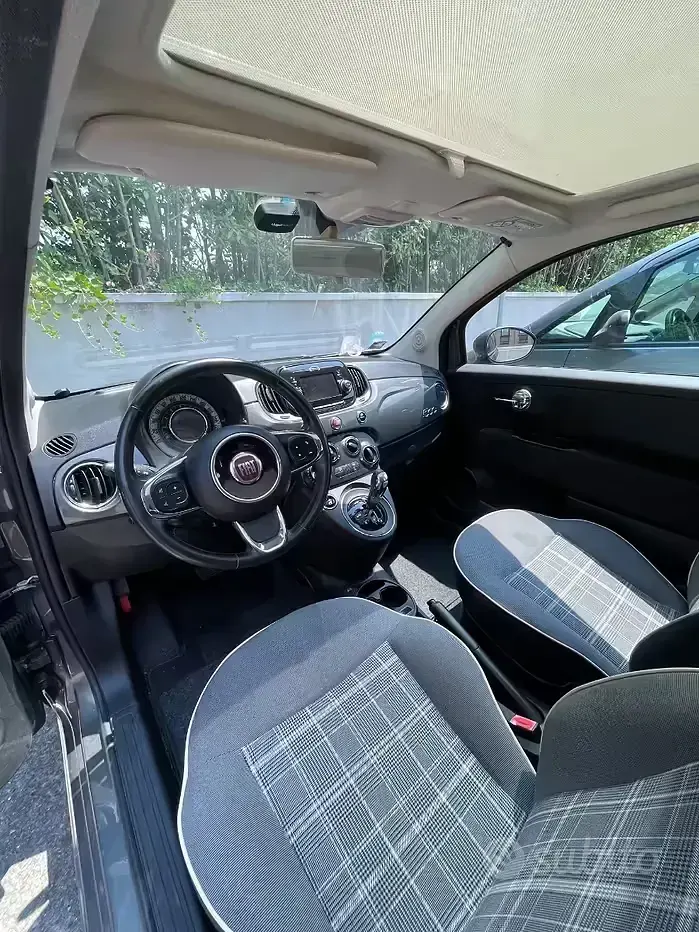 Usata Fiat 500 Lounge 69 CV (50 kW) 2017 Grigio Berlina