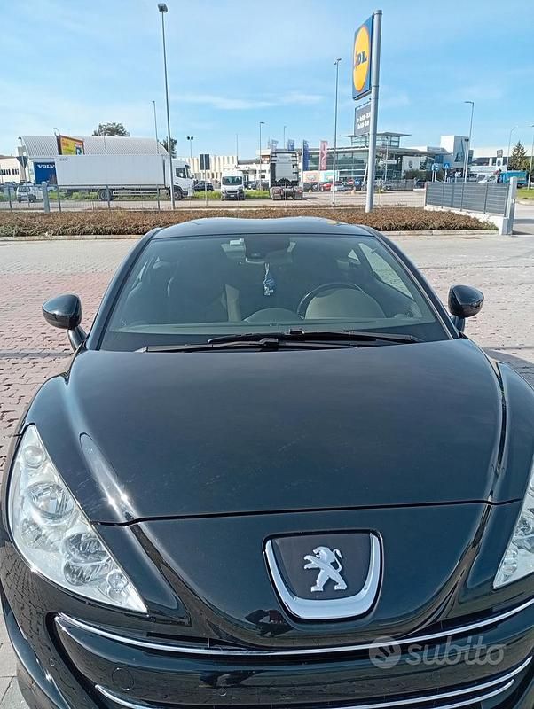 Usata Peugeot RCZ 163 CV (119 kW) 2011 Nero Coupé
