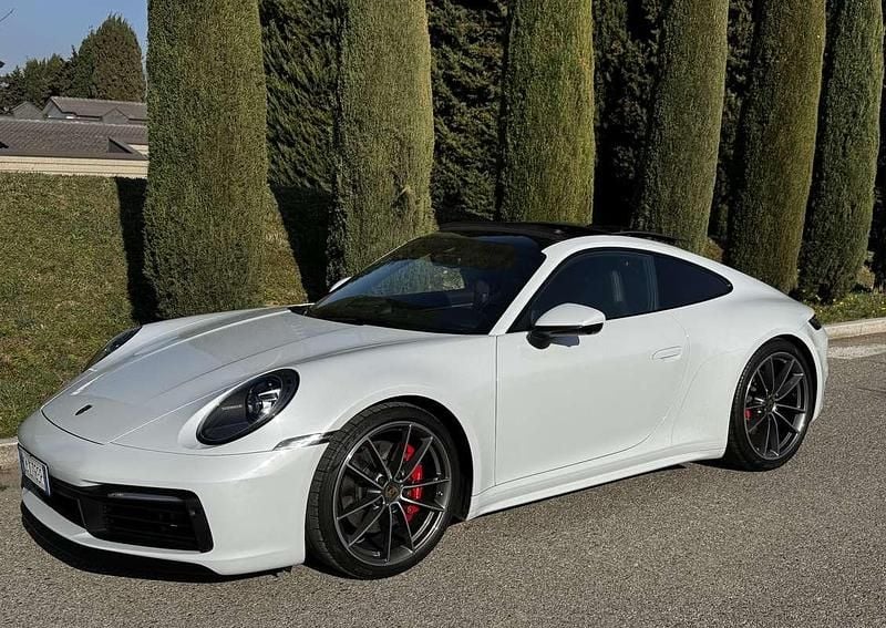 Usata Porsche 992 450 CV (330 kW) 2019 Bianco Coupé