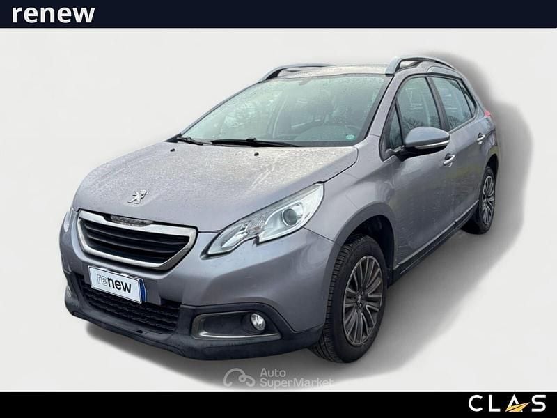 Usata Peugeot 2008 Allure 82 CV (60 kW) 2016 Grigio scuro SUV
