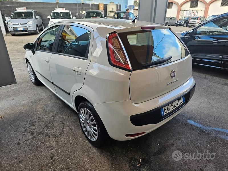 Usata Fiat Punto Evo Dynamic 69 CV (50 kW) 2011 Bianco Utilitaria