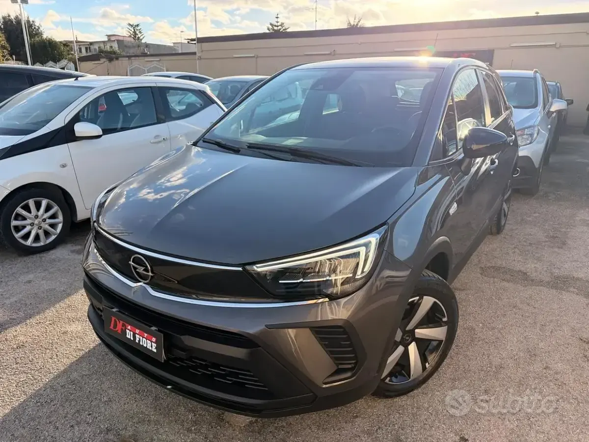 Usata Opel Crossland X Ultimate 110 CV (80 kW) 2021 Grigio SUV