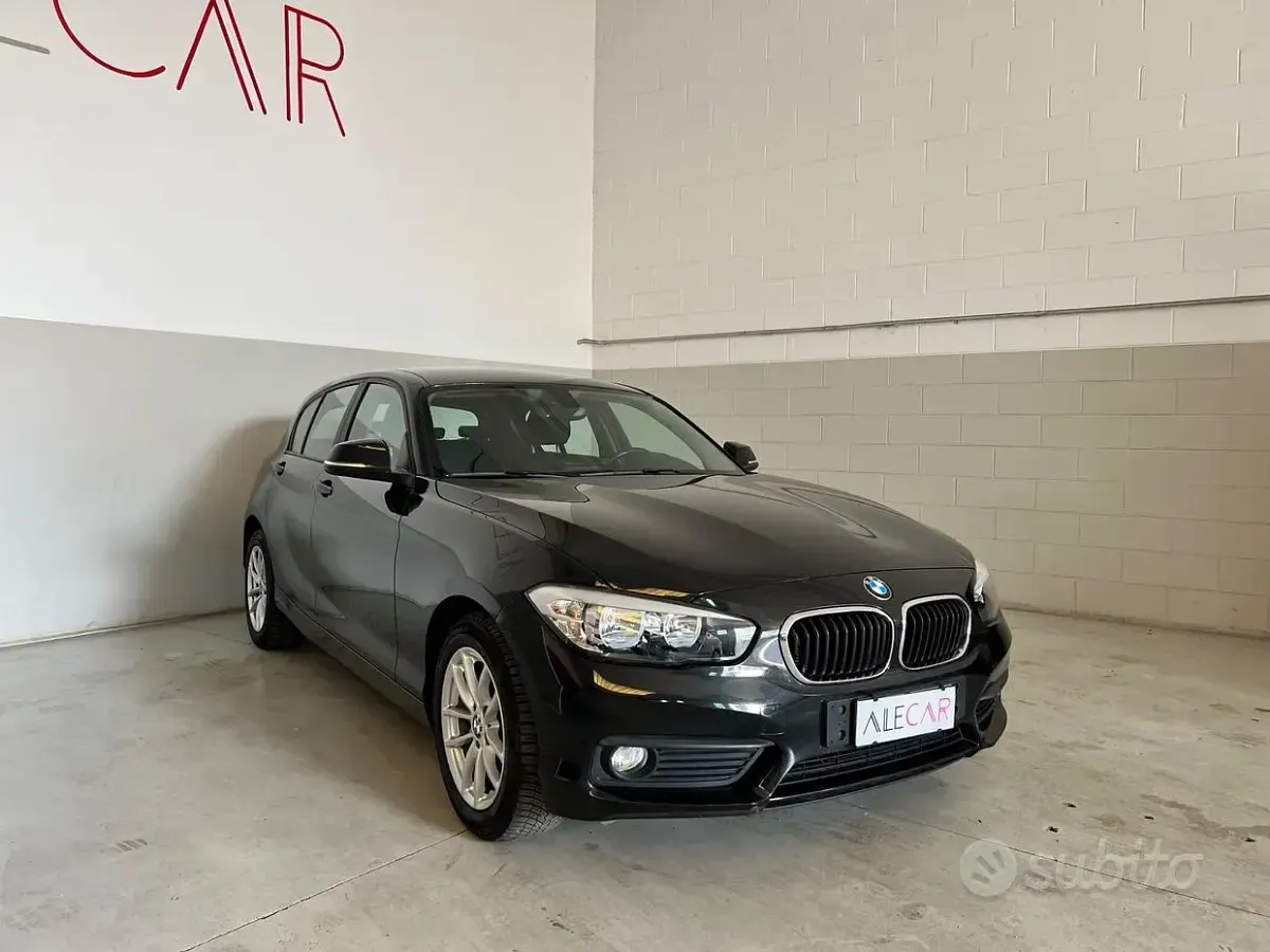 Usata BMW 116 Advantage 109 CV (80 kW) 2018 Nero Utilitaria