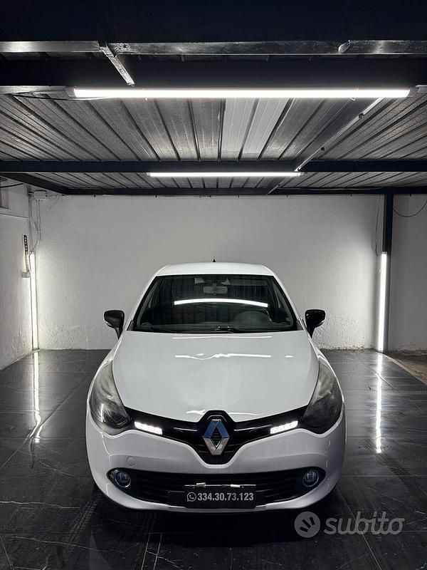 Usata Renault Clio IV 75 CV (55 kW) 2014 Bianco Berlina