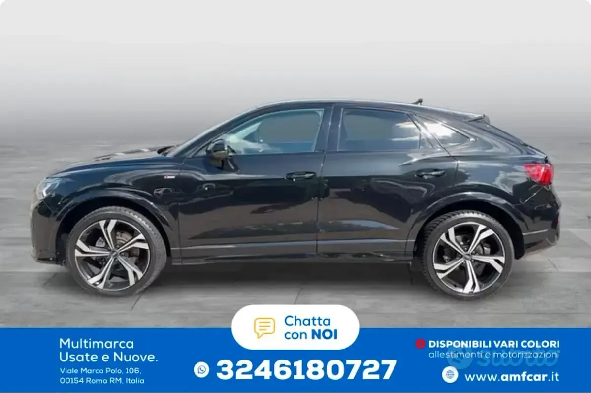 Usata Audi Q3 Sportback S-Line 150 CV (110 kW) 2023 Nero SUV