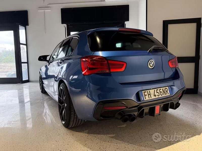 Usata BMW M1 Sport Line 95 CV (69 kW) 2017 Blu Coupé