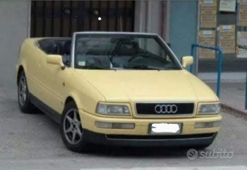 Giallo Usata 1993 Audi 80 Cabrio | 5000 € - Immagine 1/4
