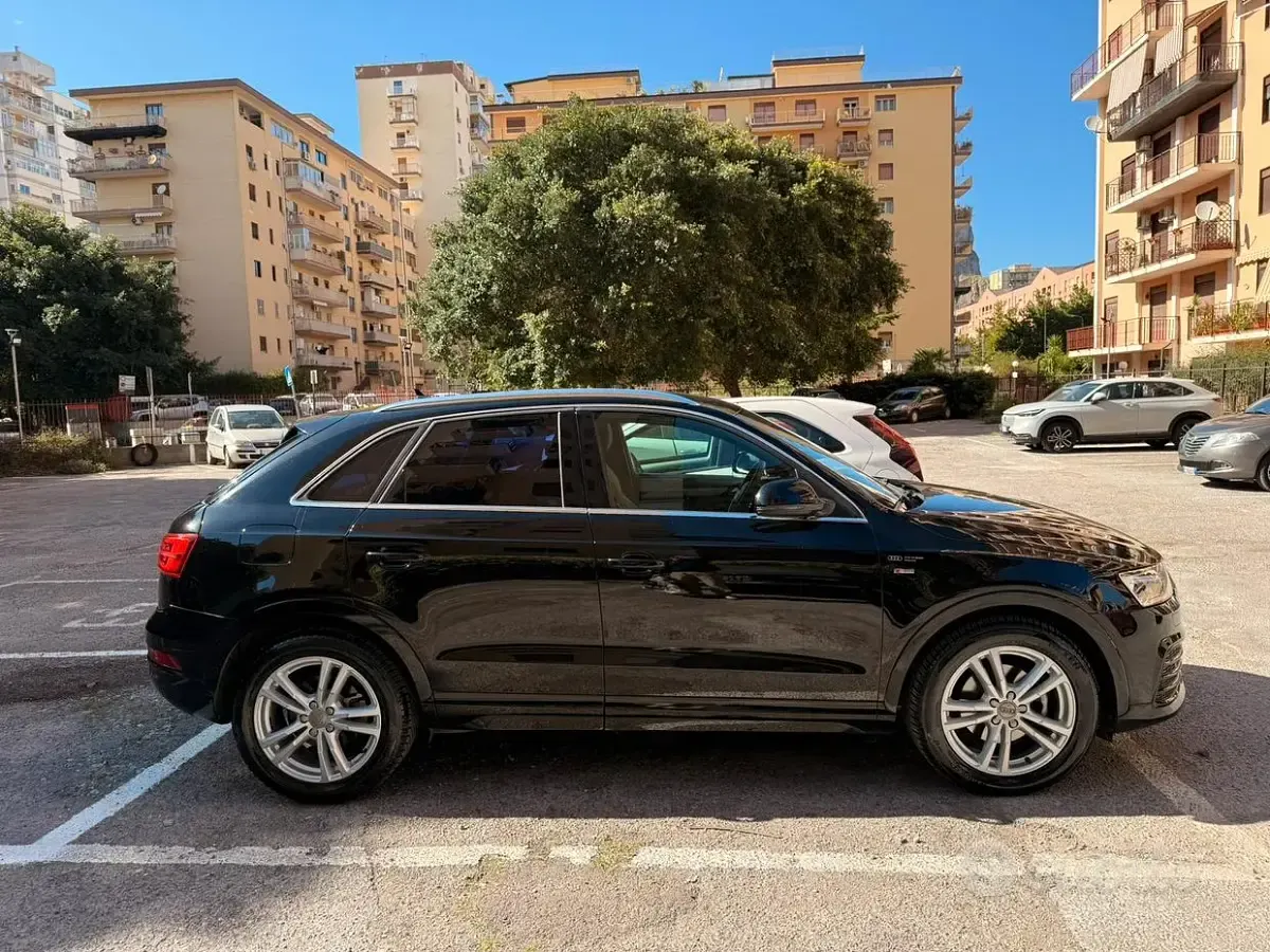 Usata Audi Q3 S-Line 150 CV (110 kW) 2018 Nero SUV