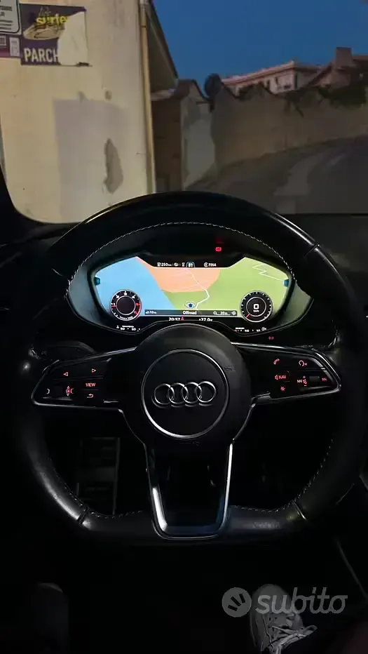 Usata Audi TT 184 CV (135 kW) 2015 Nero Coupé