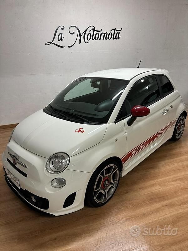 Bianco Usata 2010 Abarth 500 Utilitaria | 7900 € (Super prezzo) - Immagine 1/4