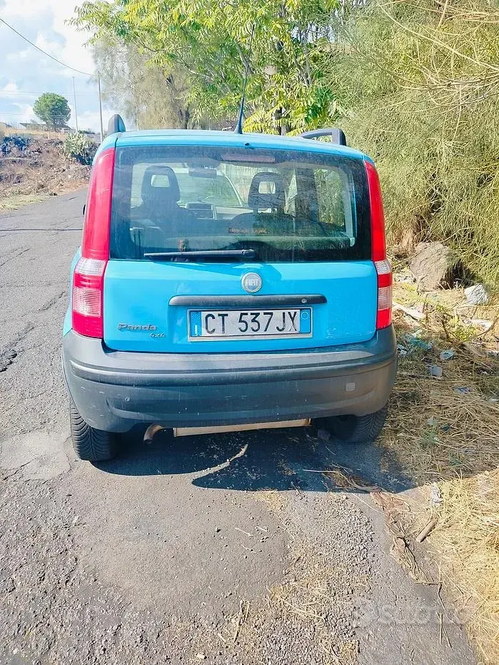 Usata Fiat Panda 4x4 60 CV (44 kW) 2006 Bluazzurro Utilitaria