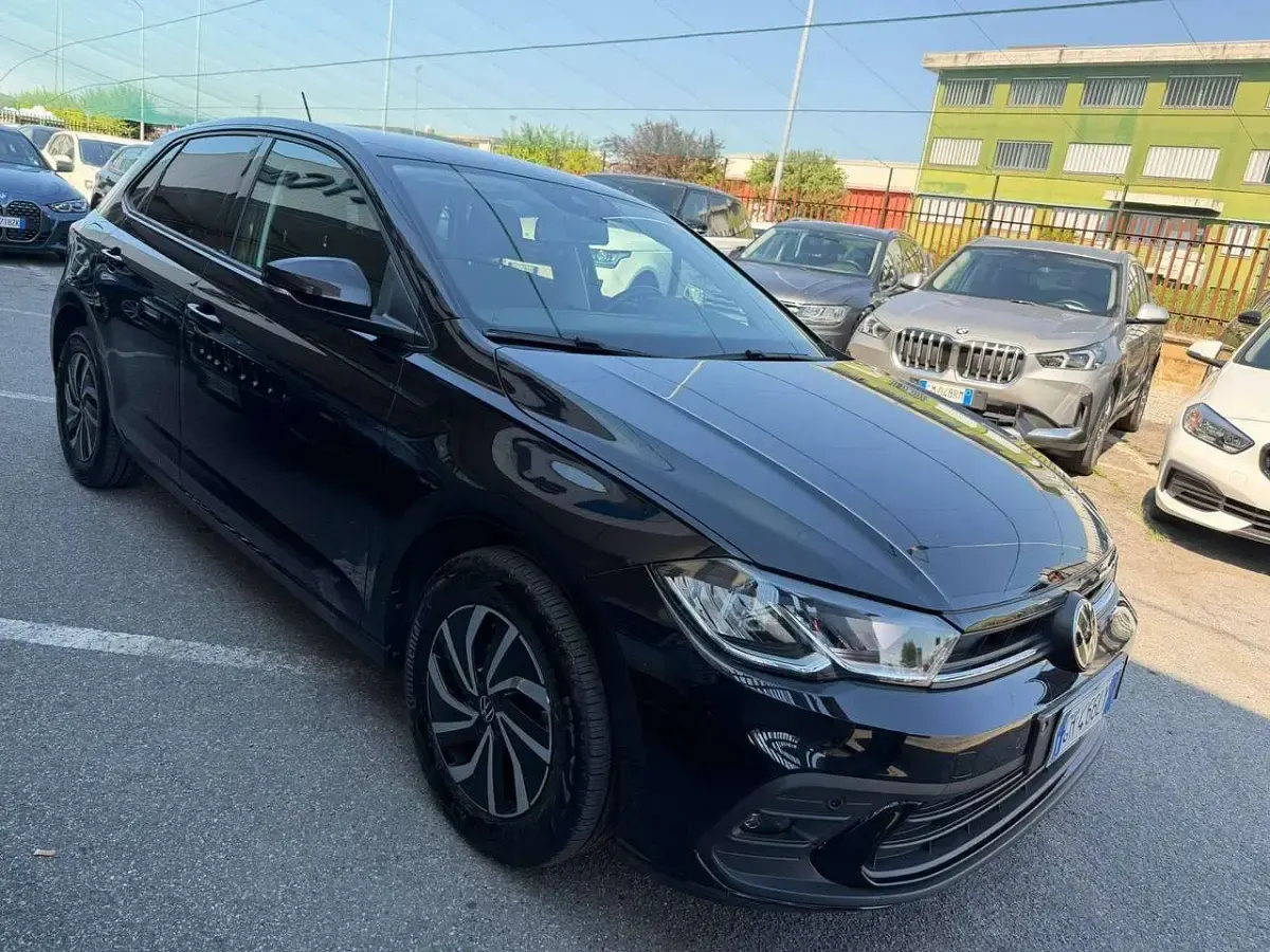 Usata VW Polo Highline 90 CV (66 kW) 2022 Nero Utilitaria