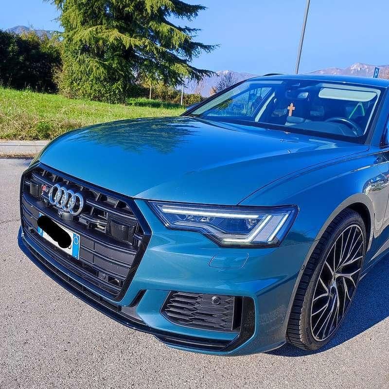Usata Audi S6 Ambiente 349 CV (256 kW) 2019 Verde Station wagon