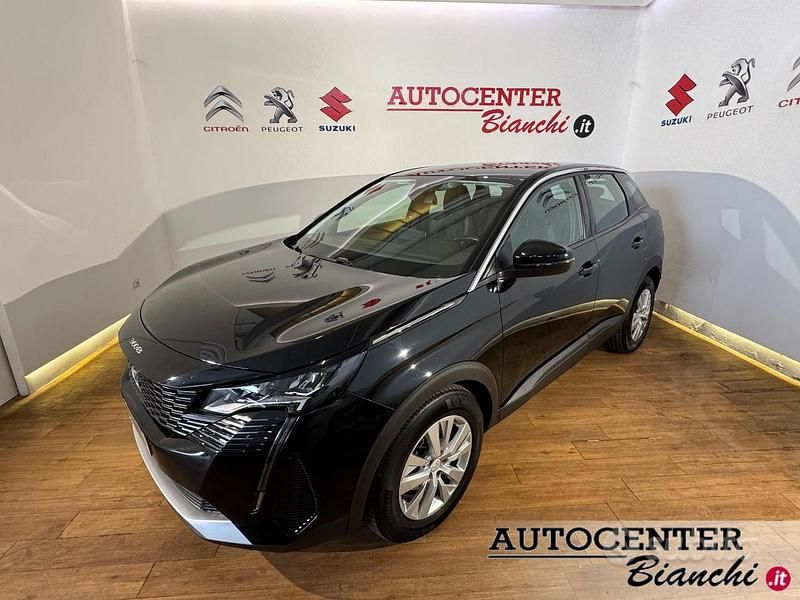 Usata Peugeot 3008 Business-Line 131 CV (96 kW) 2021 Nero SUV