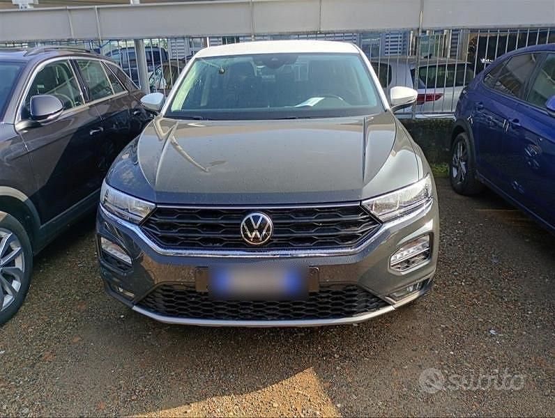 Usata VW T-Roc Style 110 CV (80 kW) 2021 Grigio SUV