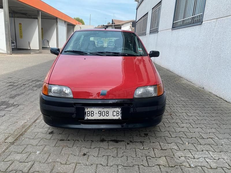 Usata Fiat Punto 1998 Rosso Utilitaria